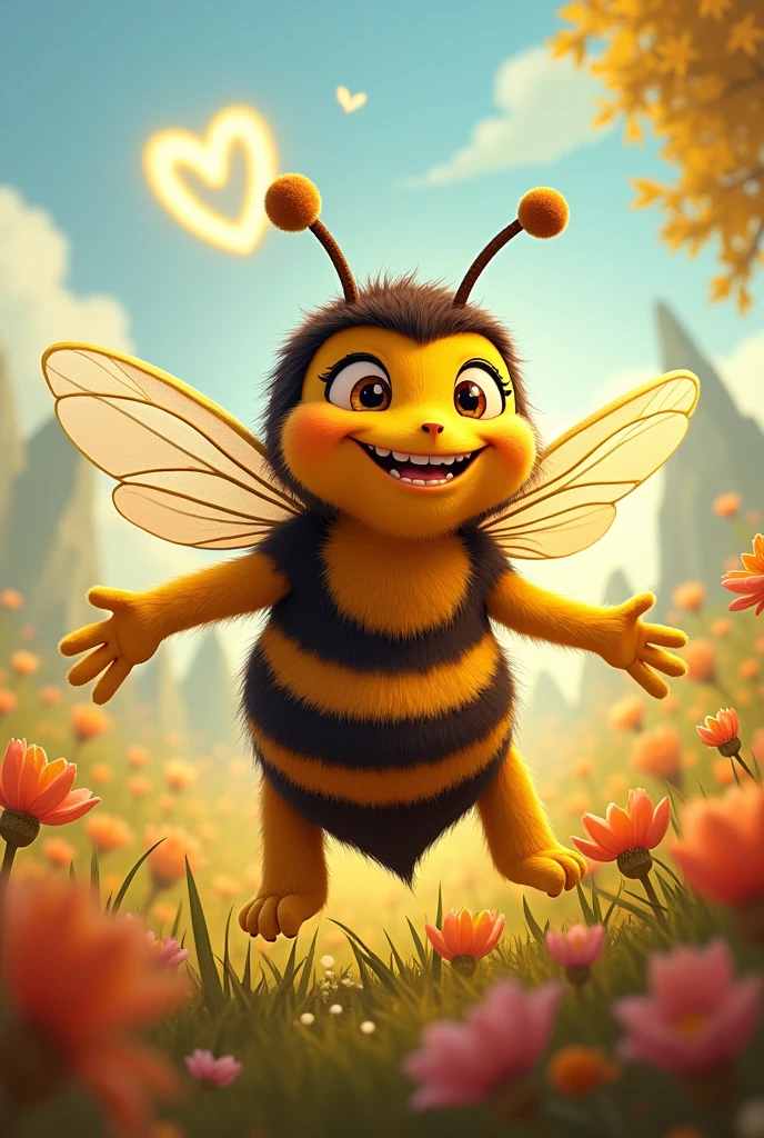 bee "Sin" "sting" cheered up
