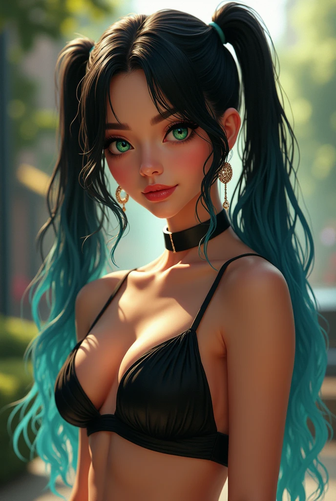 catgirl, big cat ears, full body, beautiful girl, ponytail teal-green disheveled hair, purple eyeshadow, (lingerie:1.2), laying on grass (grass background:1.2), dark makeup, digital art, trending on artstation, highly detailed, fine detail, intricate, beautiful detailed glow, detailed, Cinematic light, highres, detailed facial features,sharp focus, smooth, aesthetic, cyberpunk