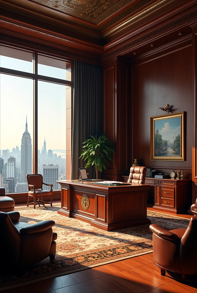 Image showing interior of an office of a CEO