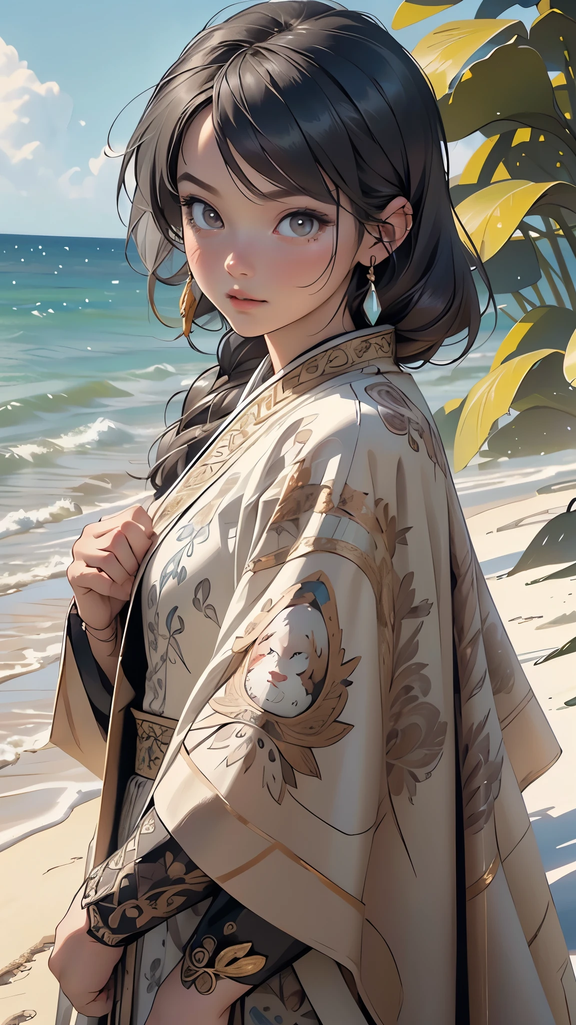 (male:1.5),shaman, old man,((short gray beard)), brown eyes,((detailed face)),
happy,
(ultra-detailed:1.3), beautiful detailed glow, finely detailed, ultra-detailed,
brown robes, (tired-looking but still proud and american Indian strong and old in a cowboy hat and poncho),((bulge in tunic)),(((intricate outfit,intricate clothes,ornate outfit))),
(dynamic pose:1.0),embarrassed,(centered,scale to fit dimensions,Rule of thirds),
((Sky, Sea, clouds,)), with dark stormy clouds,((beach scenery,intricate scenery)),
(Glossy mexican ornaments),highres,sharp focus,(ultra detailed,extremely detailed),(photorealistic artwork:1.37),(extremely detailed CG unity 8k wallpaper),(((vibrant colors,vibrant theme))),(intricate),(masterpiece),(best quality),artistic photography,(photography taken by sldr),(intricate background),perfect rendered face,perfect face details,realistic face,photo realistic,((intricate detail)),(((realism))),