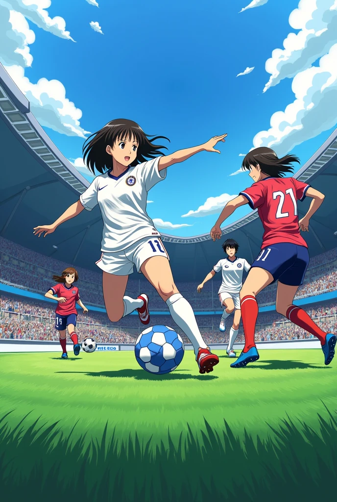 Football club Sakaki of Azumanga Daioh Chelsea 