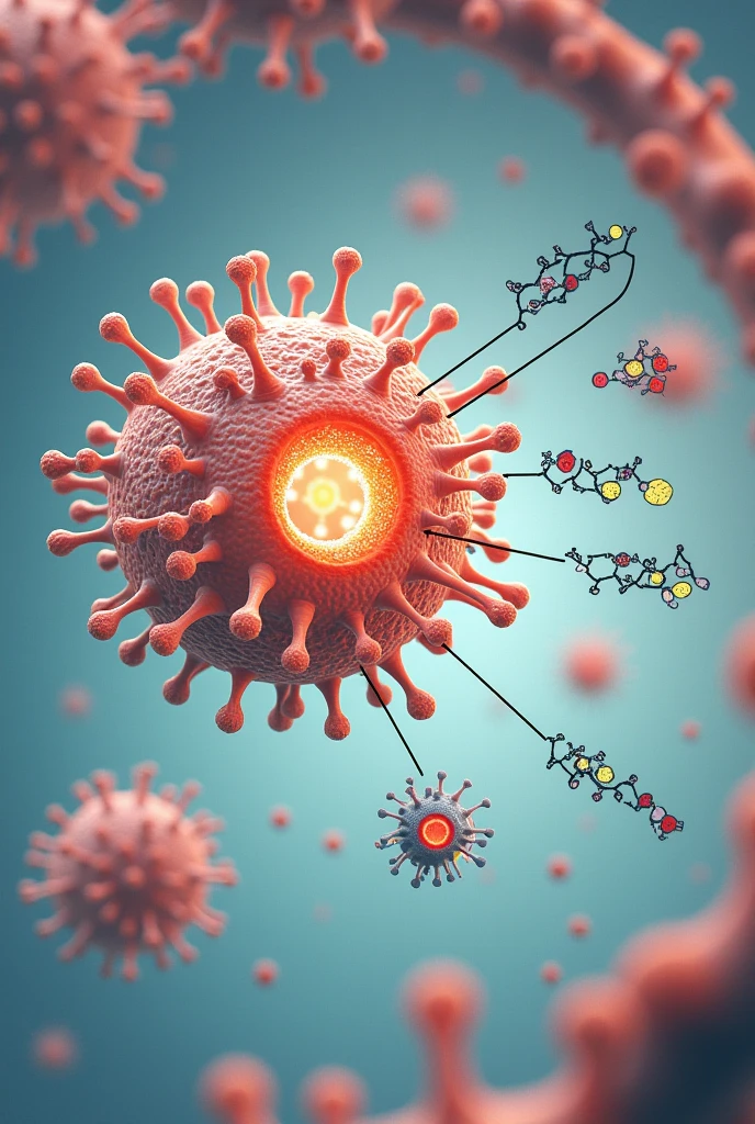 Hi chat, can you help me generate an image that shows how antiretrovirals attack the HIV virus?