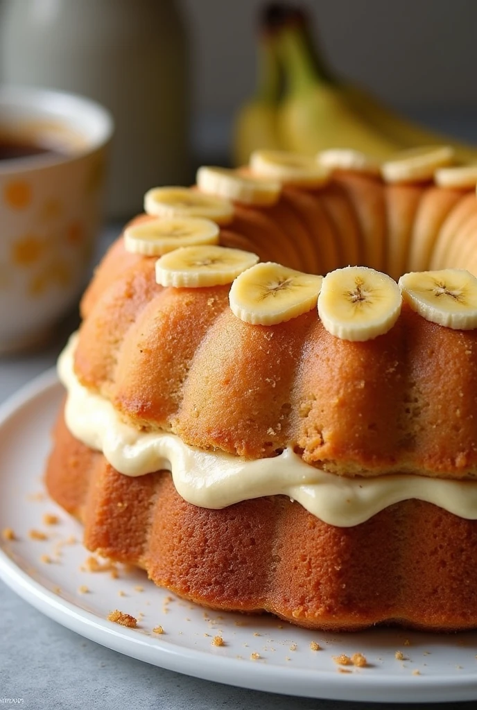 Here are some delicious banana cake recipes for you to try.:
Quick Banana Cake in a Blender:
This cake is practical and fluffy, perfect for an afternoon snack. Ripe bananas add natural sweetness.
Ingredientes:
3 ovos
Duas xícaras de chá de sugar
Uma xícara de chá de leite
Meia xícara de chá de óleo
Duas xícaras de chá de farinha de trigo
Uma colher de sopa de fermento químico
7 bananas
Modo de Preparo:
Prepare uma calda com sugar e água quente.
Beat the eggs in the blender, sugar, oil and milk.
Add the wheat flour and yeast.
Grease a pan with caramel and sliced bananas.
Bake at 180 degrees for about 30 minutes.
Unmold and enjoy.!