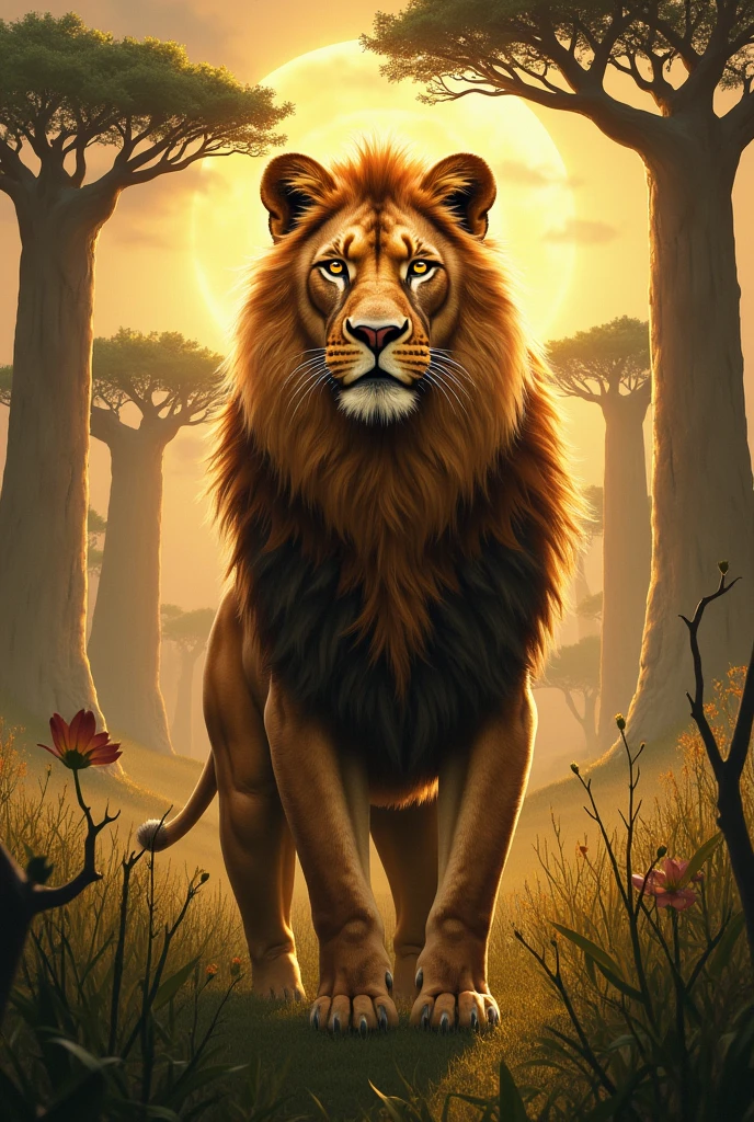 Female Lioness Goddess