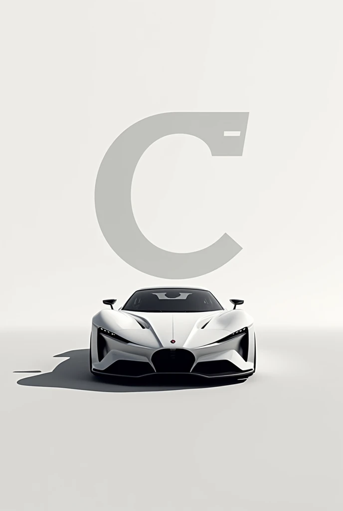 corsetti veículos logo with a minimalist sport car behind the name