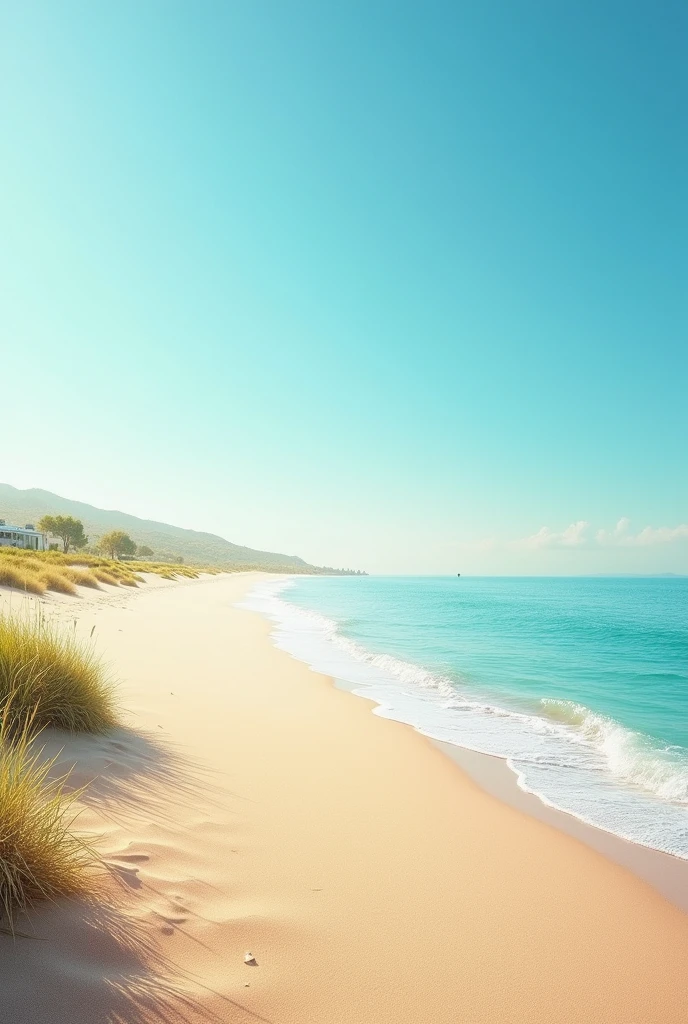Background of 1.20cm wide and 0.70 tall, from the natural beach in CMYK colors