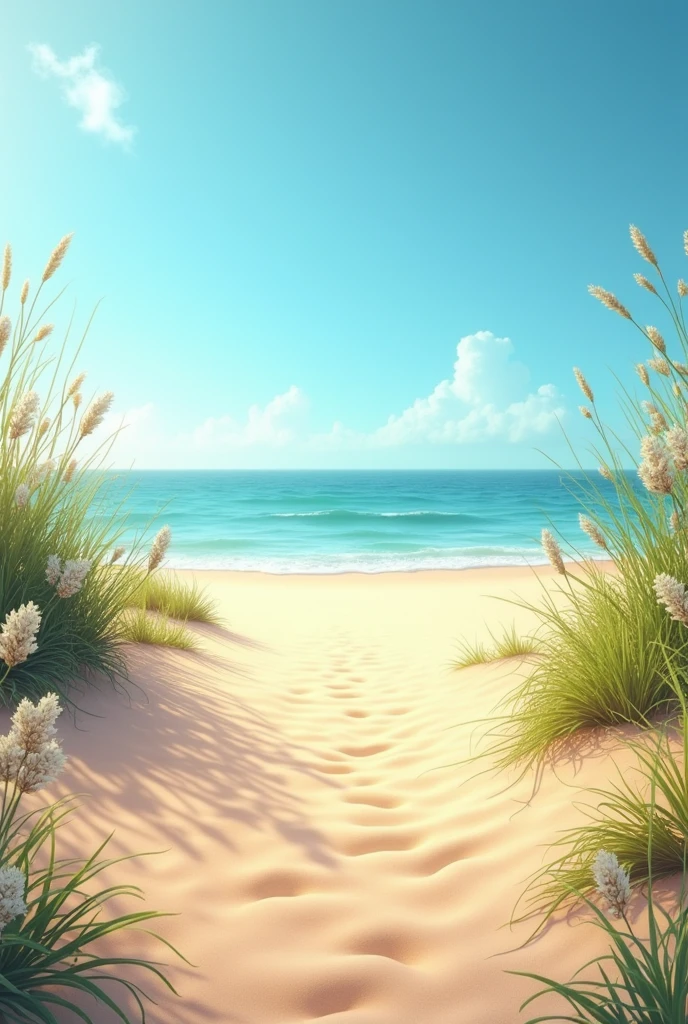 Background of 1.20cm wide and 0.70 tall, from the natural beach in CMYK colors
