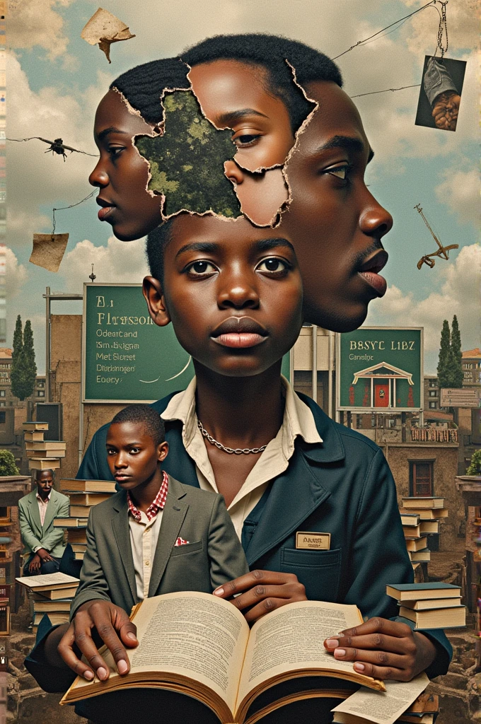 Make a collage of Deformation of education in contexts of power and underdevelopment