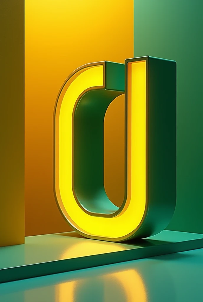 Beautiful sign with C & J logo in yellow and green