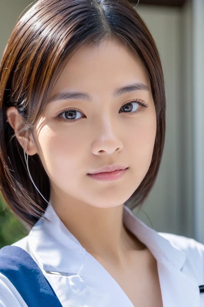 ((Highest quality)), ((masterpiece)), (detailed),Perfect Face,Japanese,Female doctor,White