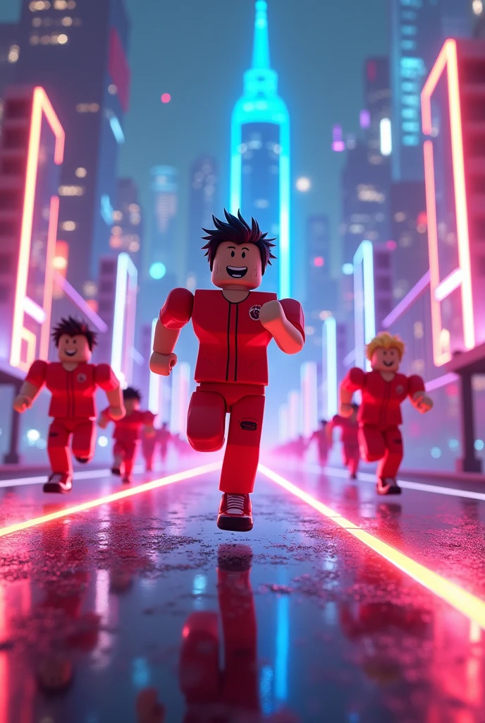 Race legends course à pied roblox rouge