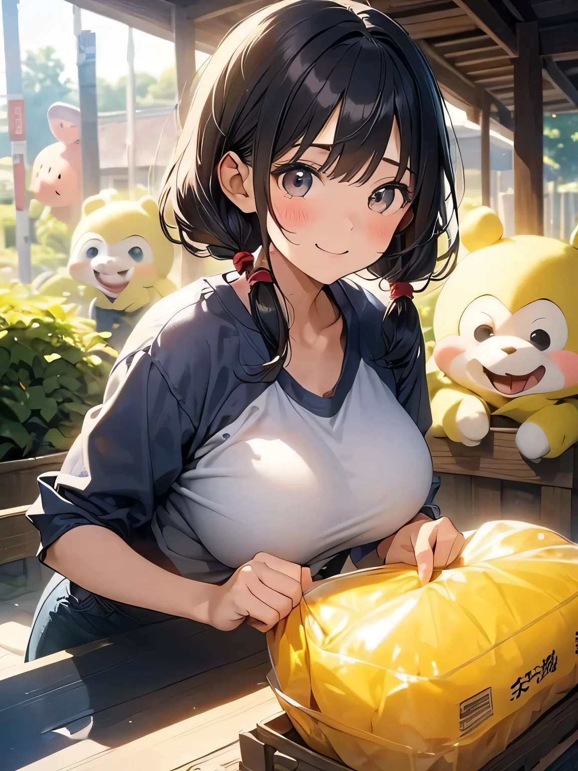 1son,1mother,(((Parent and 、Highest quality、Masterpiece、Official Art、The best dynamic composition)))、(detailed)、Anime Style、(((小さな男の子とお母さんがお互いの顔を見ながらsmileで幸せそうにダイニングで食事している)))、smile、Sparkling、Heartwarming、