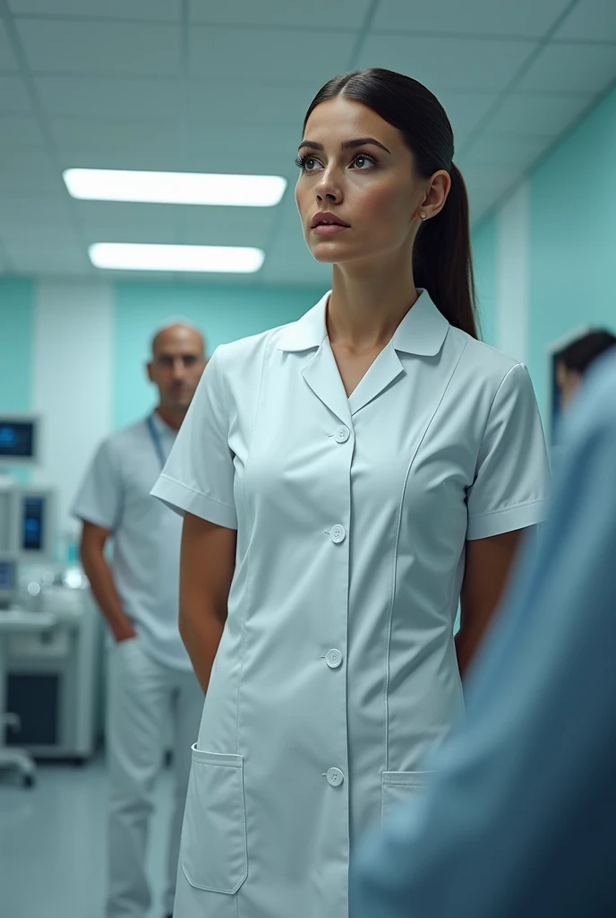 NURSE INFORMED OF THE EVOLUTION AND PROCEDURES PERFORMED ON THE PATIENT.