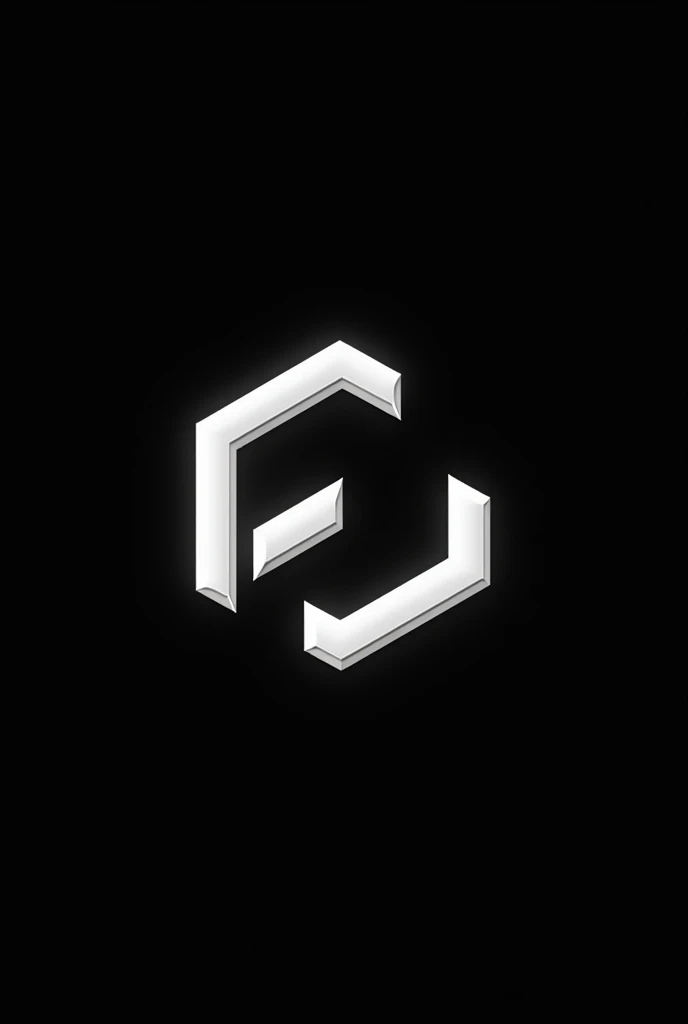 I want a logo with the letters FMCC Black background I want the letters to be included in a single logo and form a hexagonal icon The letters must be white