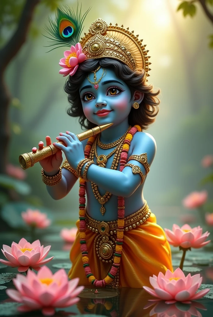 Shree krishna image generate