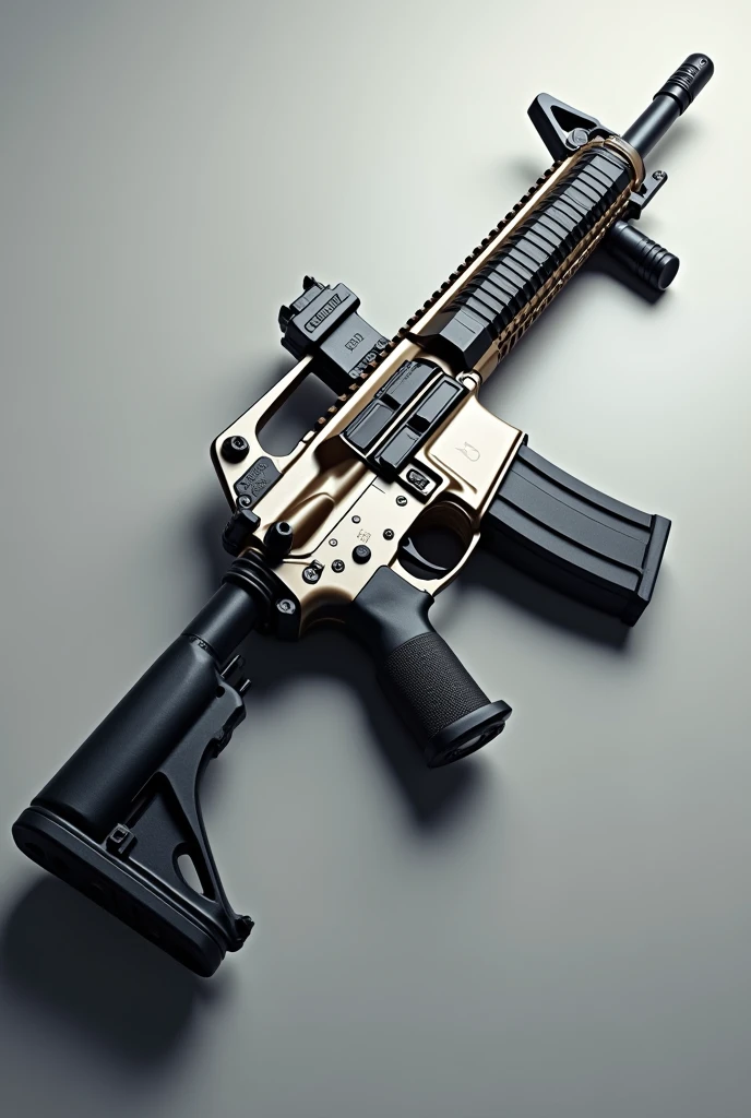 high quality photograph of a M4A1 carabine