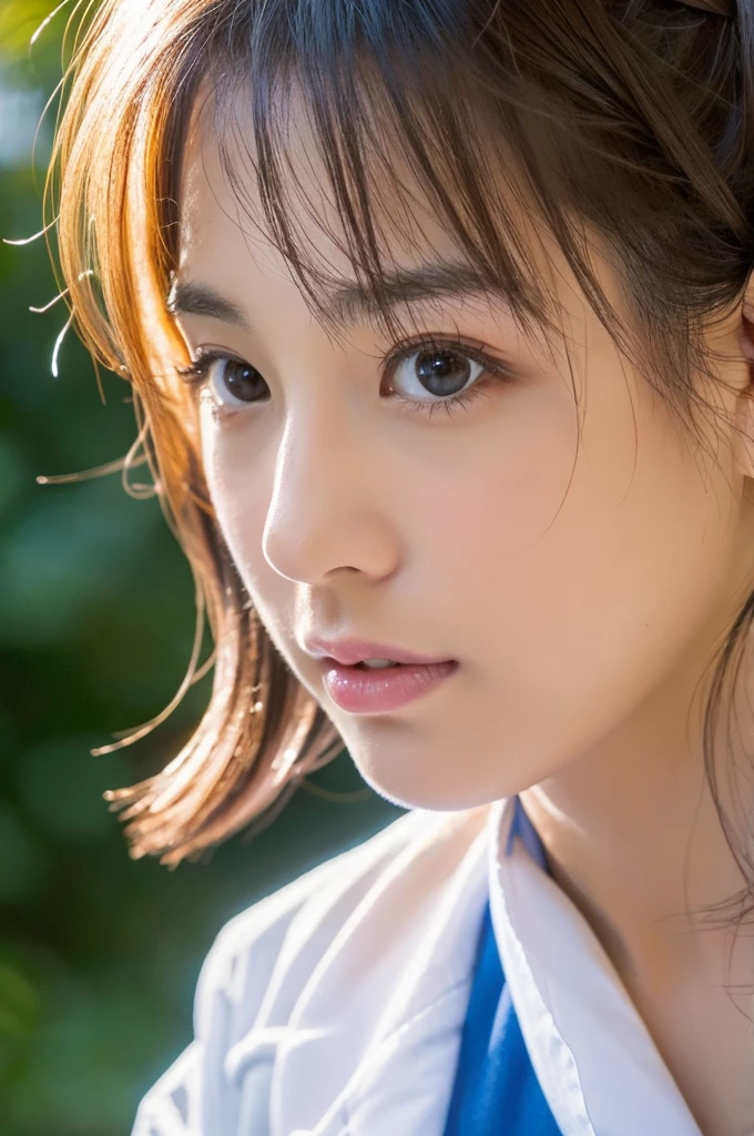 ((Highest quality)), ((masterpiece)), (detailed),Perfect Face,Japanese,Female doctor,White