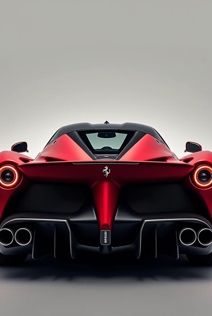 rear of a LaFerrari