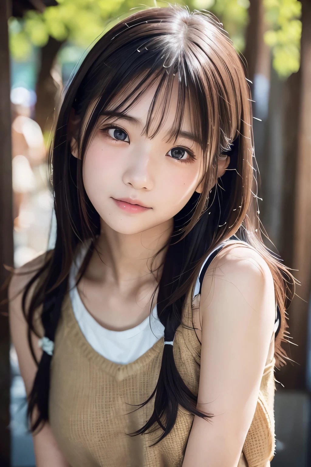 1girl,japanese girl,portrait,casual clothes,realistic 8k photo,detailed face,beautiful detailed eyes,beautiful detailed lips,extremely detailed eyes and face,long eyelashes,soft lighting,natural skin tones,cinematic,highly detailed,photorealistic,award winning photography