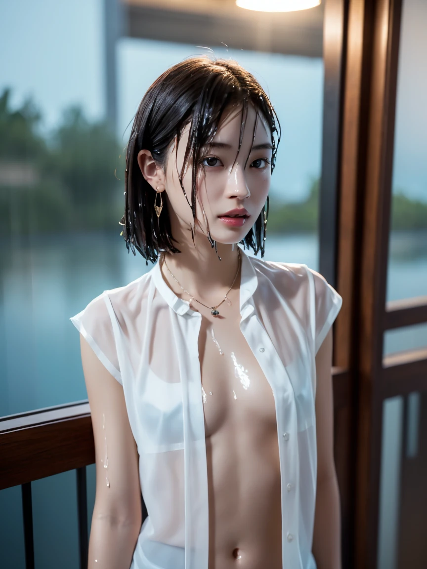 8K, RAW Photos, (highly detailedskin: 1.2), (Exposure: 1.1), (Exposed back: 1.5), (Exposed shoulders: 1.1), (Exposed crotch: 1.5), (top-down view: 1.5), ((White silk string micro bikini beauty on hotel bed)), Photo, masutepiece, of the highest quality, Slender Girl 1, Mouth wide open, Black eyes, Blonde hair, Different poses, ((Small breasts: 1.4)), (((Very soft breasts)), Ultra-detailed face, Detailed eyes, (((No closeup)), ((she is soaking wet)), Lanny Mascara, Ruined makeup, Closed eyes, moaning loudly, Eyes roll back