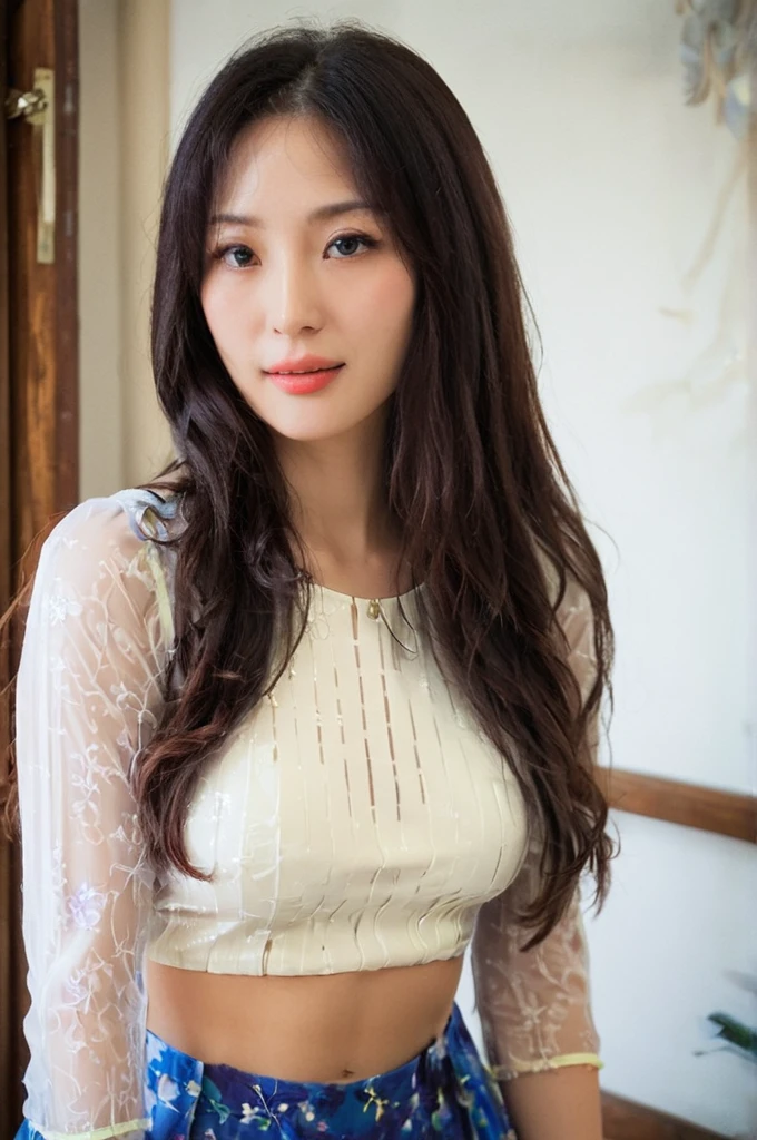 See-through summer dress、one piece
