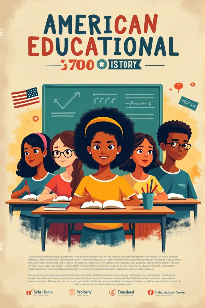 Significant event on education during the American Regime simple poster