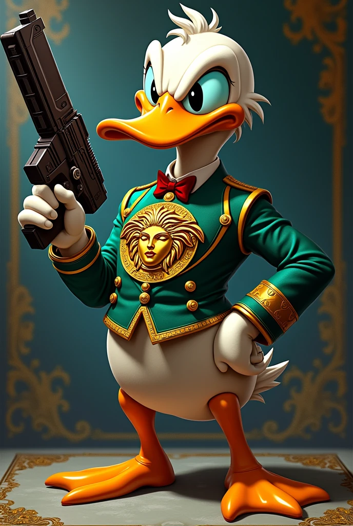 Versace Medusa, Dagobert Duck, weapon
