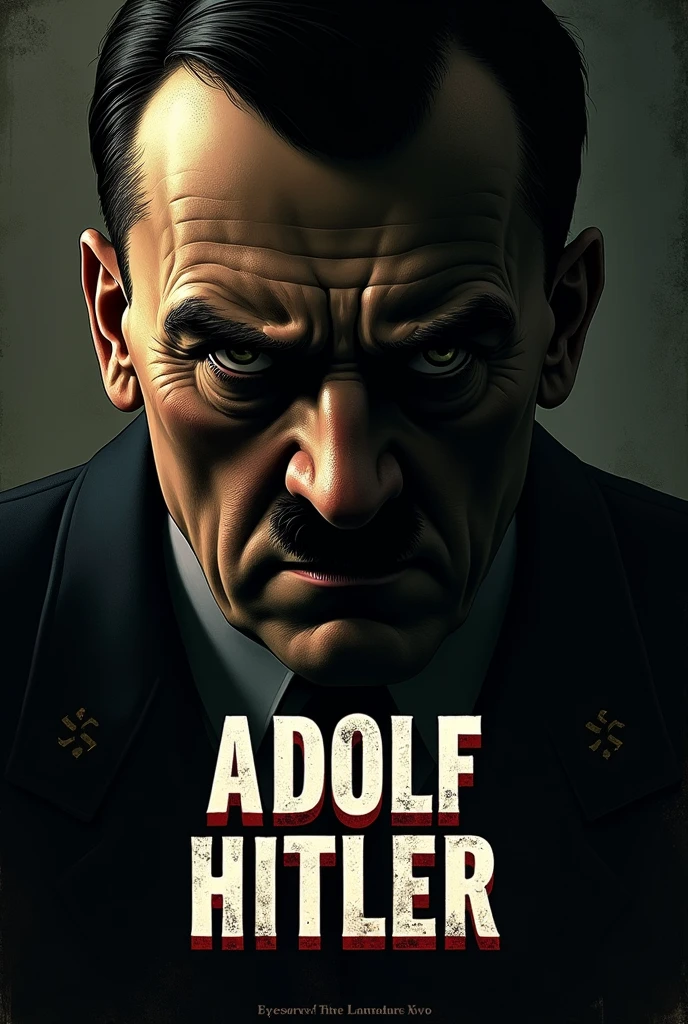 Cover as an example kaliman 's's'but from Hitler with a title of his name.., what say "Adolf Hitler" in the middle