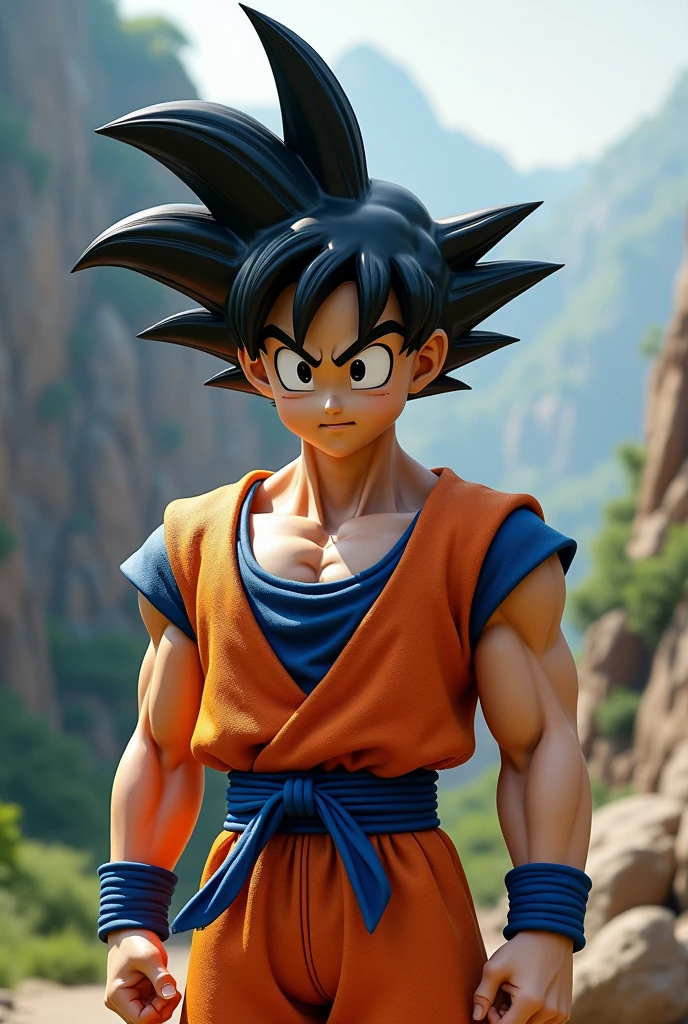 realistic goku
