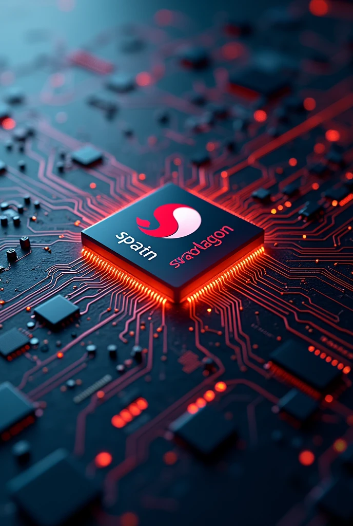 “8th generation” Snapdragon processor with its circuits