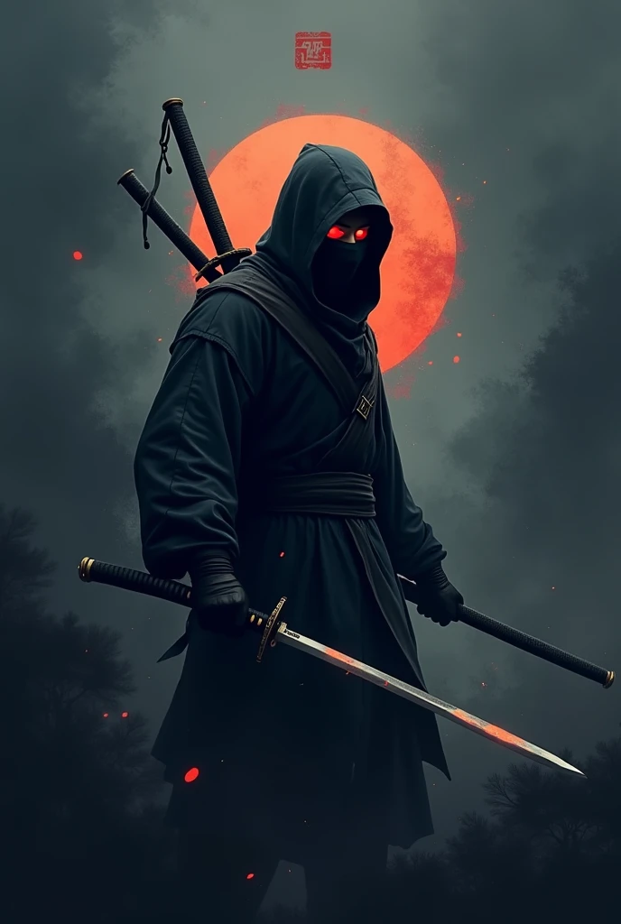 Create a ninja logo
