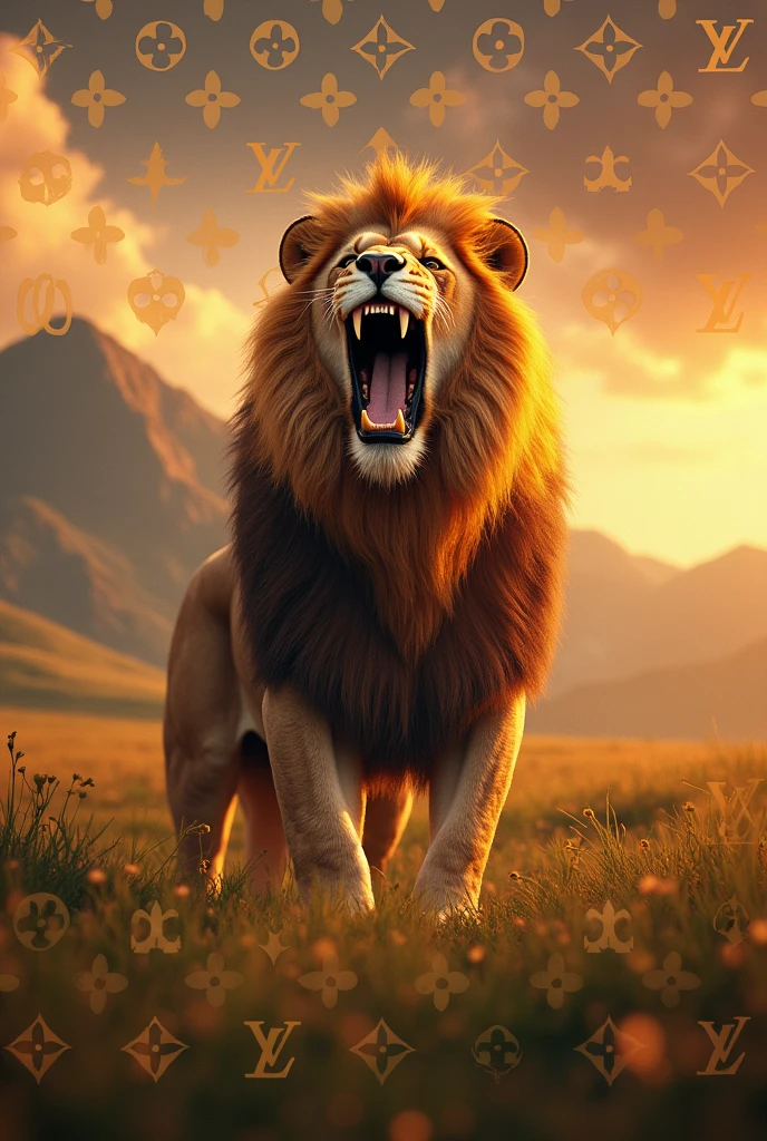 Lion King, roar, Louis Vuitton
