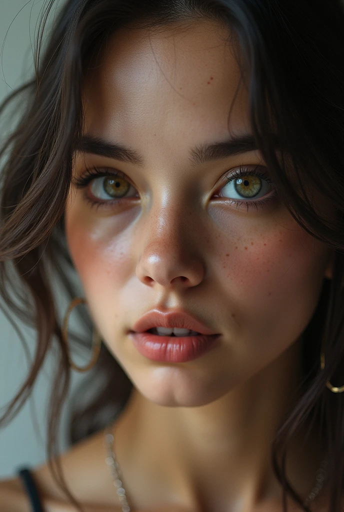 Eyes that express performance and willingness to depend.