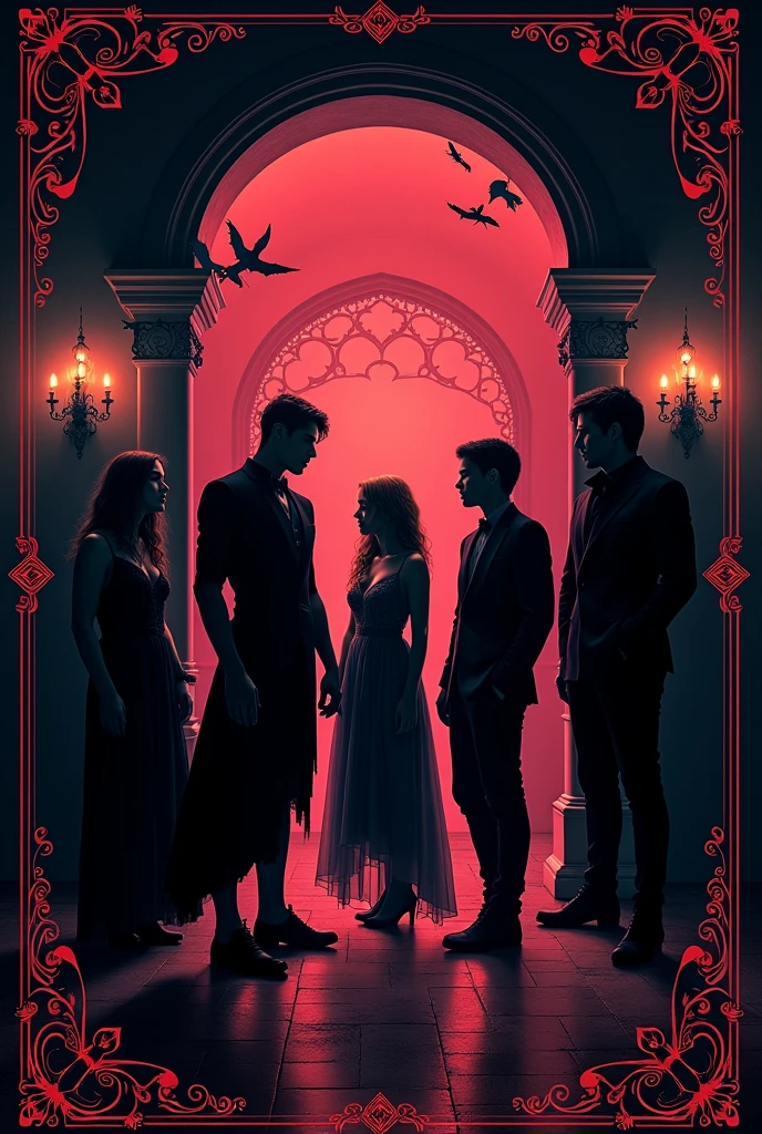 A Halloween invitation to a bl event called "dark secrets "October 26th from 2 to 6 pm with measures to post on Instagram in Plaza San Benito, Saint Salvador 