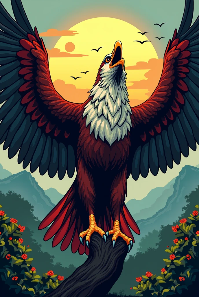 Sigaw ng pugadlawin vector art
