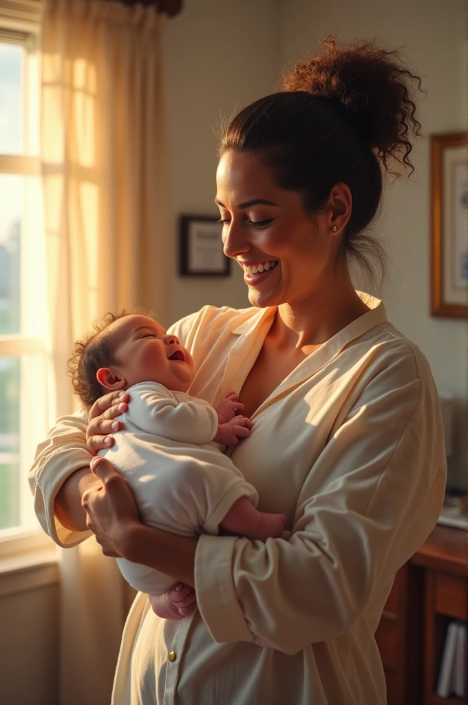 Motivational image with the arrival of my daughter and my new position at work

