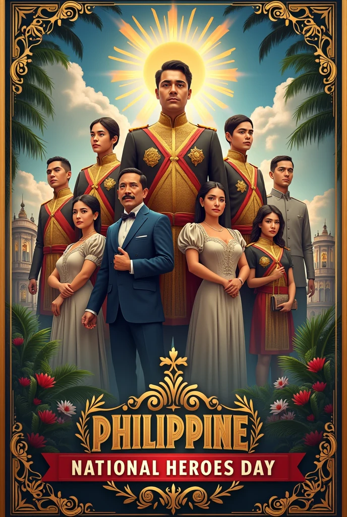 Poster of Philippine national heroes day