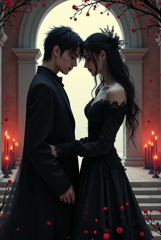 A Halloween invitation to a bl event called "dark whispers "October 26th from 2 to 6 pm with measures to post on Instagram in Plaza San Benito, Saint Salvador