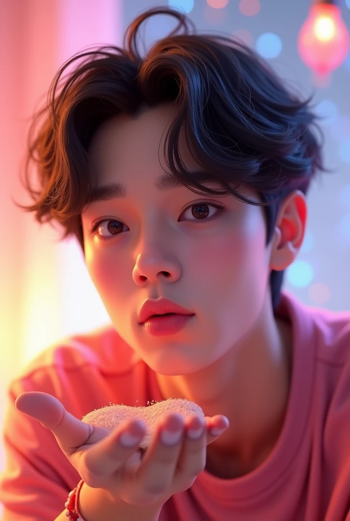 Jungkook sends kiss