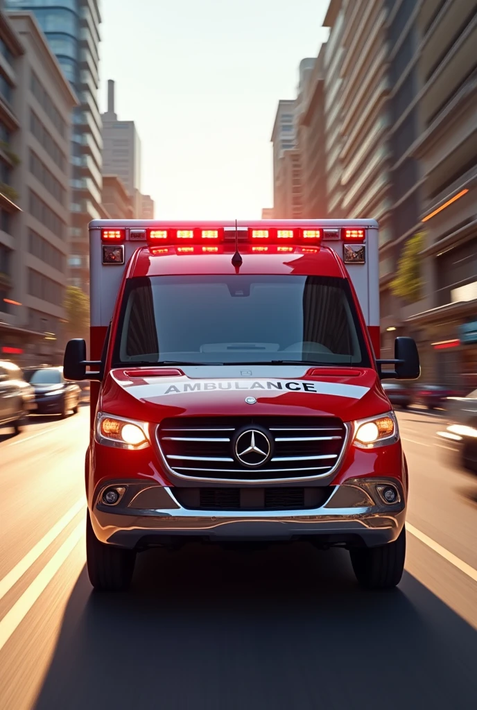 Ambulance from behind