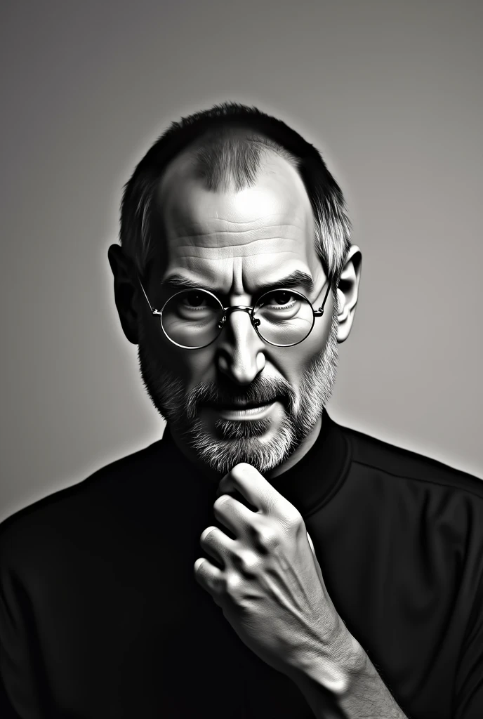 Create an Apple Logo Using Steve Jobs