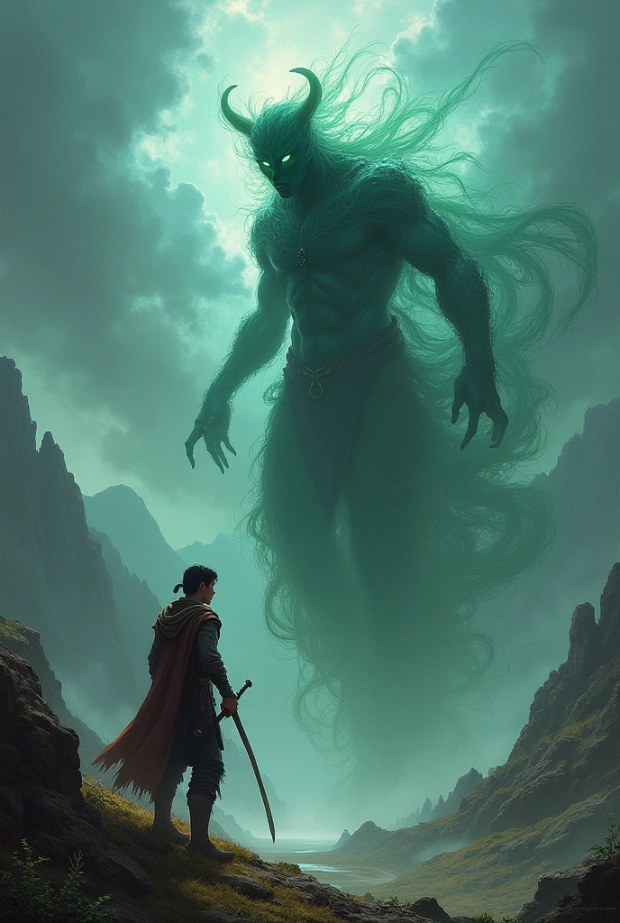 Mama Urcu promises him eternal protection for him and his people if he fights for her..
