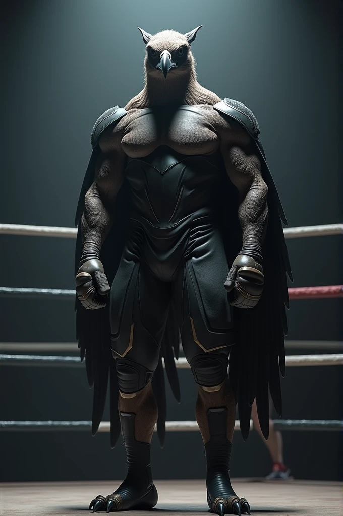 Condor themed boxing suit
