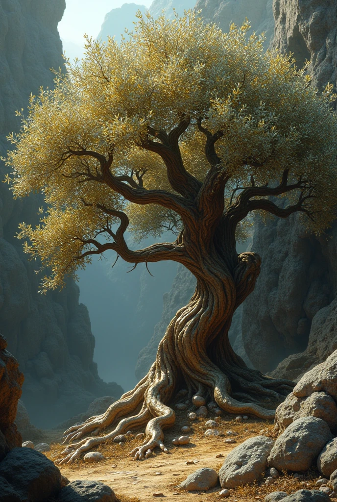 rot, with a green olive tree, plucked from silver and fruited from gold. timbre: the olive tree of the shield. shield