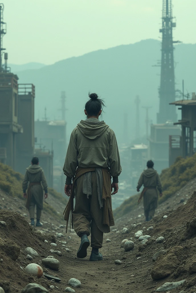 Japan a thousand years later、Devastated、humankind annihilation、