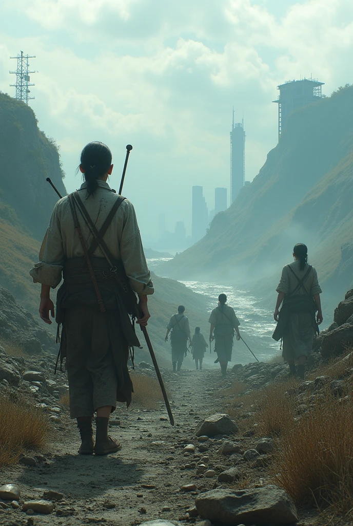 Japan a thousand years later、Devastated、humankind annihilation、