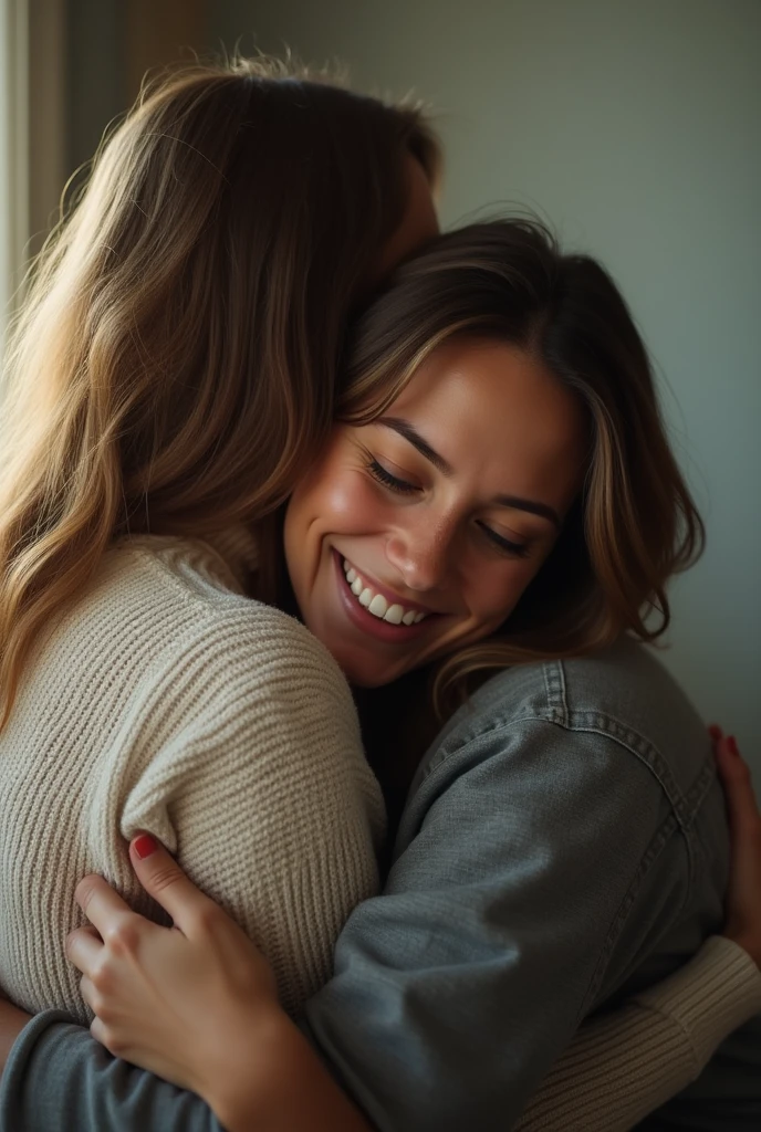 The person seeks closeness and protection, showing that she feels safe and comfortable. Verbally it could be: "I like you, But the most important thing is that I feel safe in your arms., So I&#39;m gonna rest my head on your strong shoulder"