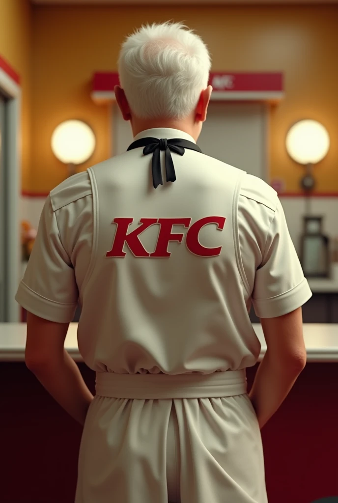 Colonel Sanders back view