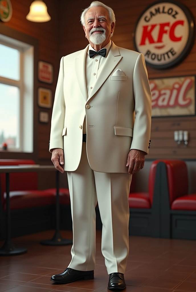 colonel sanders back full body