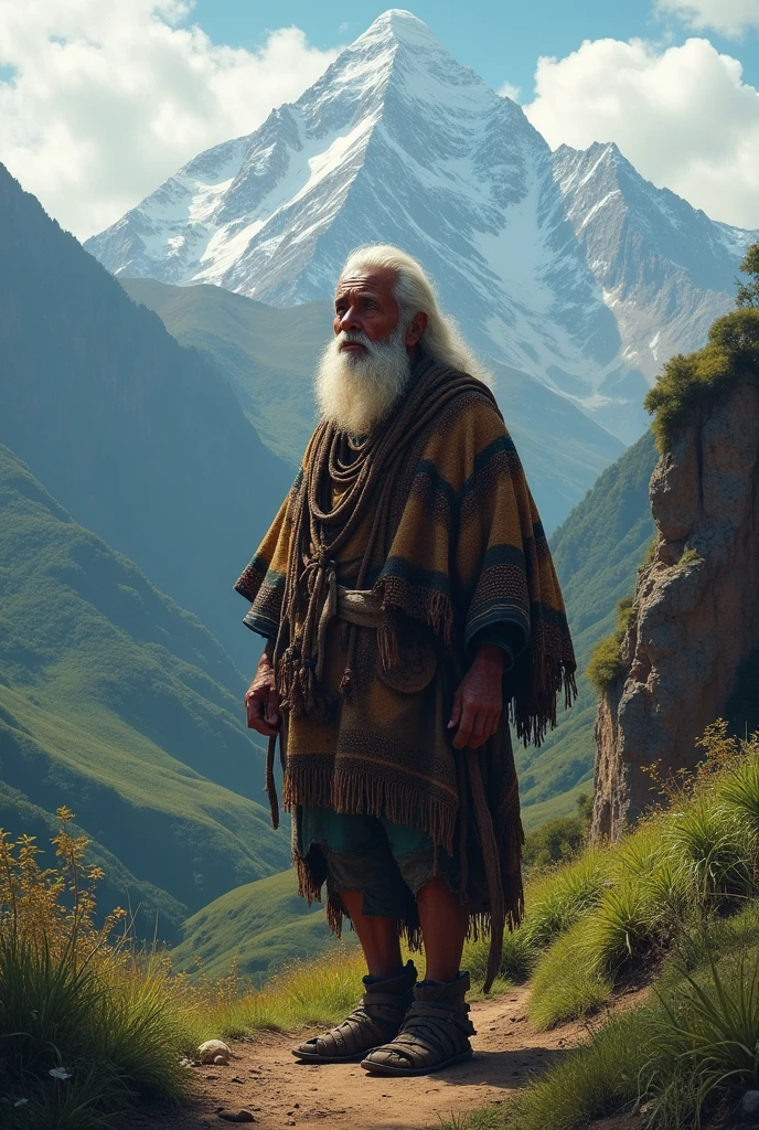 Taita Kuri is a wise and muscleless Andean indigenous elder who feels that his mission is clear.: must protect Mama Urcu at all costs, Even if it means confronting his own people and foreigners who want to exploit the mountain&#39;s resources.